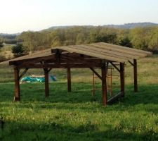 Pose chevrons termin&eacute;e