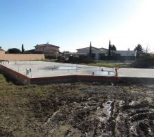 Dalle coul&eacute;e, il faut juste qu'elle s&egrave;che !