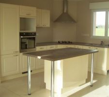 La cuisine enfin install&eacute;e !