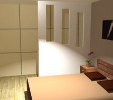 Idée pour séparation entre la chambre parentale et le dressing