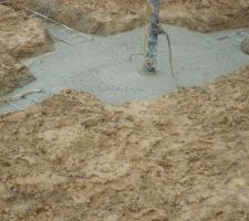 Coulage du b&eacute;ton