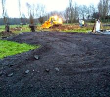 Debut de chantier.