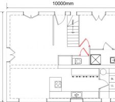 RDV de la maison à l'échelle