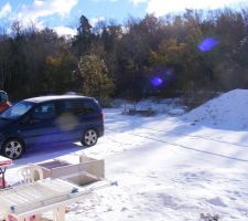 Neige en Luberon