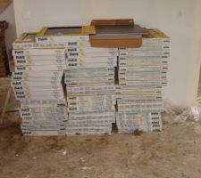 Notre carrelage est arriv&eacute;