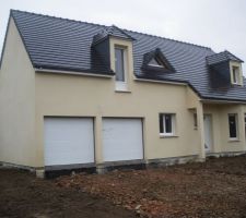 Remblaiement du pourtour de la maison