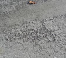 Gel de la dalle en surface, c'est grave??