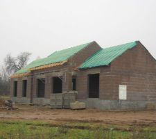 Sous toiture : vue Sud
