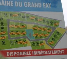 Lotissement, premi&egrave;re visite.