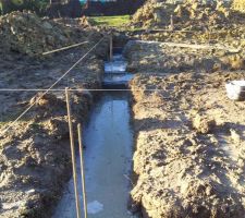 Pourquoi des parpaings en travers???