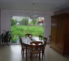 Vue sur la salle a manger