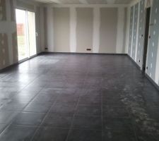 Carrelage piece a vivre