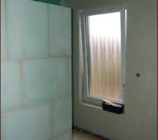 SDB, parois de douche à l'italienne (Carlis)