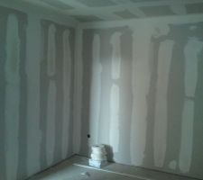 Vue d'ensemble avec deux couches de joint