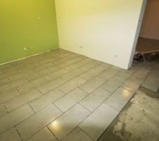 Carrelage cuisine ... en fin d'apr&egrave;s midi