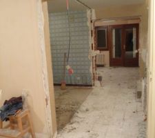 Le RDC prêt pour démarrer le gros des travaux