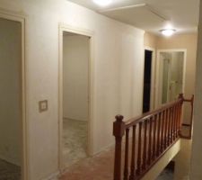 L'étage... prêt pour la suite