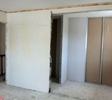 Dépose mur dans chambre 4