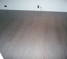 Parquet chambre fiston