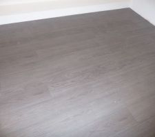 Parquet du dressing du fiston
