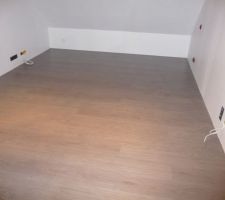 Parquet de la chambre du fiston