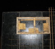 Future emplacement de la fenêtre de garage