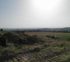 Vu depuis notre terrain