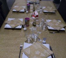 Première table de Noël