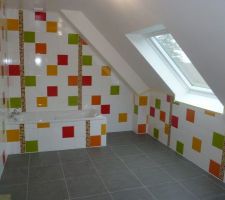 La salle de bain des enfants.