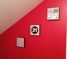 Quelques d&eacute;cos dans la chambre du fiston...