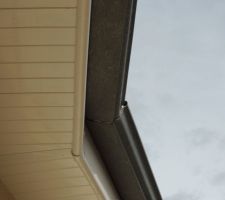 Chéneau cassé au niveau de la noue