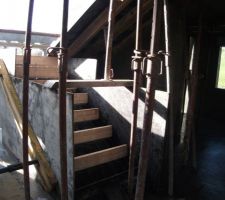 J41_Coffrage escalier
