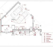 Plan électricité du garage