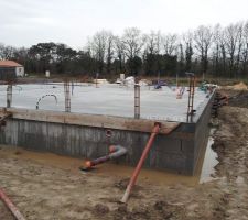 Dalle sur vide sanitaire