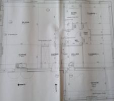 Plan intérieur de notre maison.