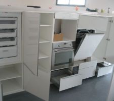 Les meubles en position open ya du rangement