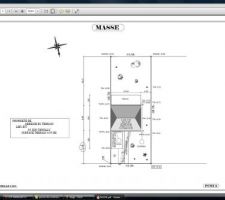 Voici le plan de masse