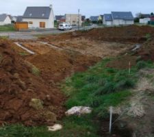 La totalité du terrain, en vue panoramique.