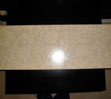 Réception du carrelage super déçu il devait être doré (Neobarroco Miraggio Oro) je le trouve plus crème que doré