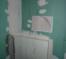 La frise d'apr&egrave;s le plan de calepinage que Mme Hydargos a r&eacute;alis&eacute;