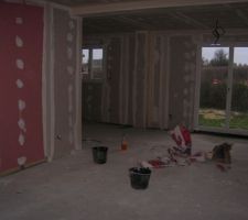 Vue salon/ salle manger