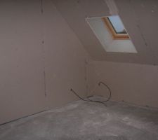 Chambre v&eacute;lux facade sud