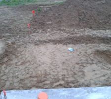 Vue de mon arri&egrave;re cuisine au bout du terrain (8.30m)