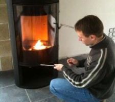 Décembre 2012 : premier feu !