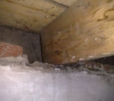 Poutre non scellée 1 vue de gauche
