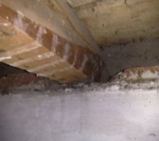 Poutre non scellée 1 vue de droite