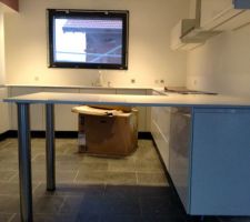 La partie table a &eacute;t&eacute; pos&eacute;