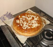 Premières galettes dans notre cuisine ,miam !!