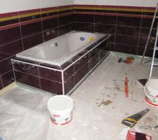 Salle de bain &eacute;tage