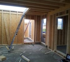 Vu entree depuis salon